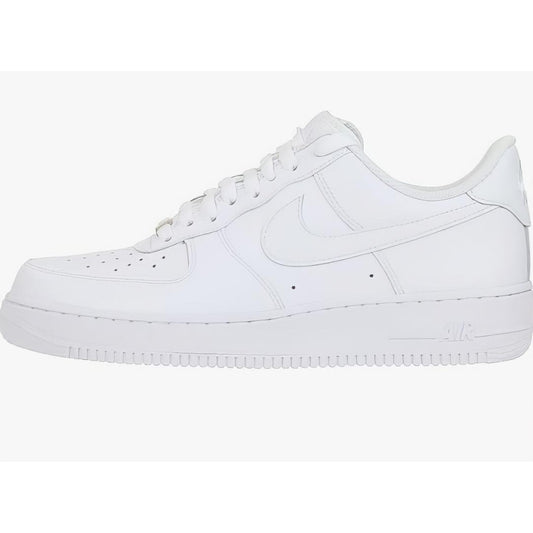 Nike Air force one low top sneakers white unisex wide