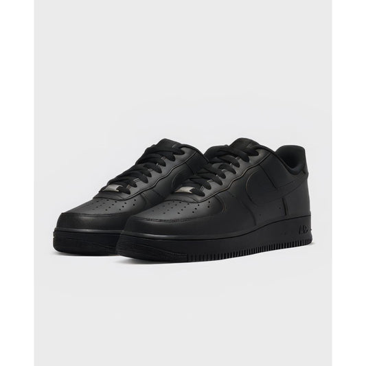 Nike Air force one low top sneakers Black unisex wide