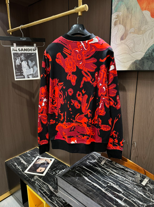 Sweatshirt Alexander McQueen para hombre ghost fire