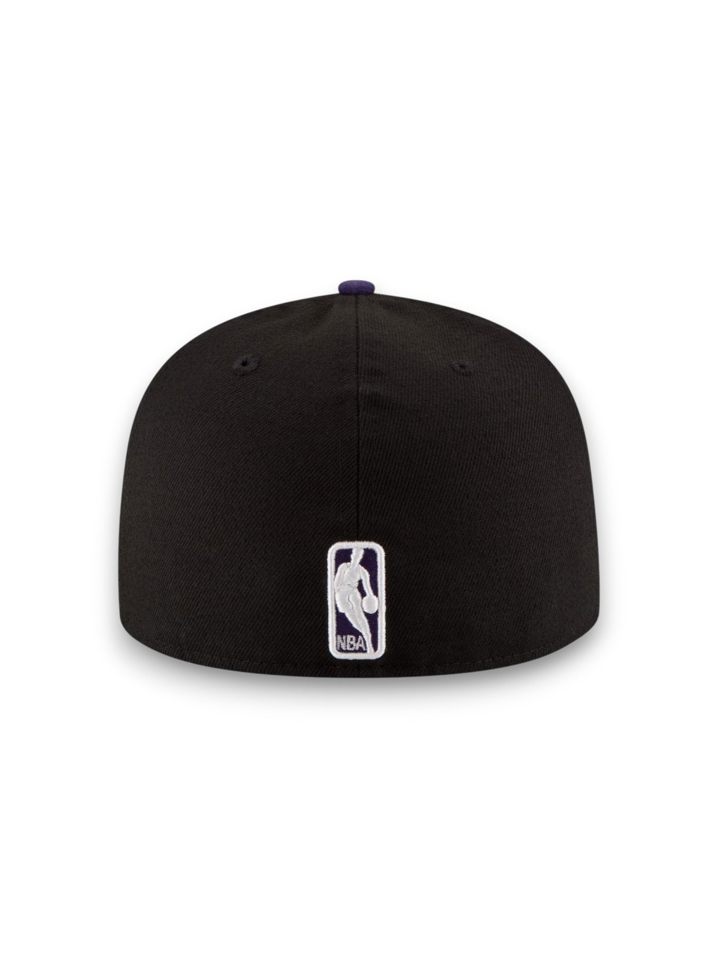 Gorra ajustada Los Angeles Lakers New Era Official Team Color 2Tone 59FIFTY - Negro/Morado