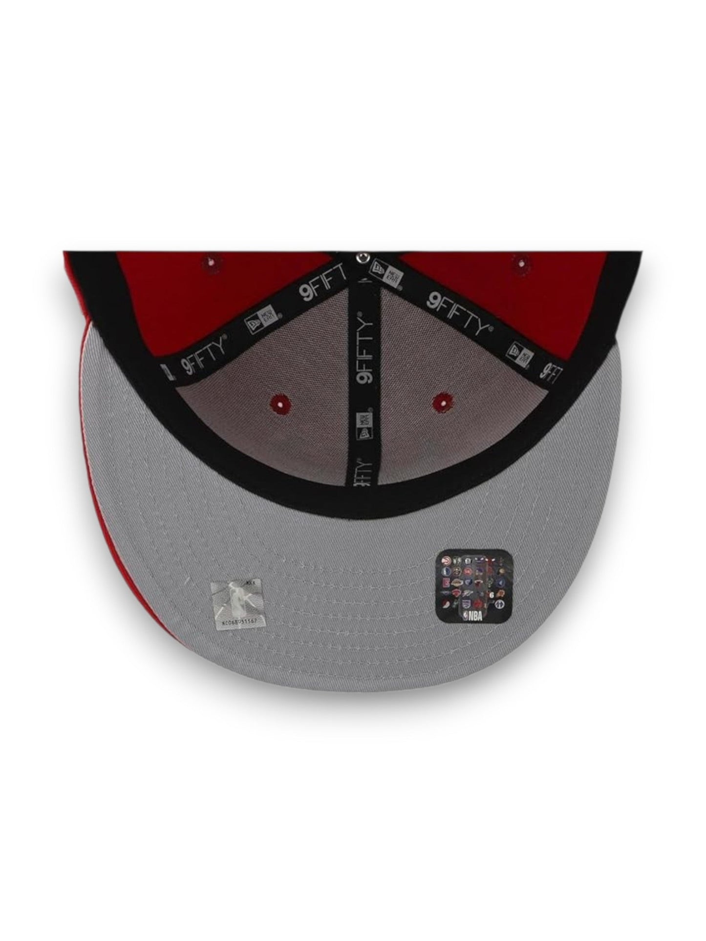 New Era Gorra Chicago Bulls Classic Roja 59fifty Cerrada