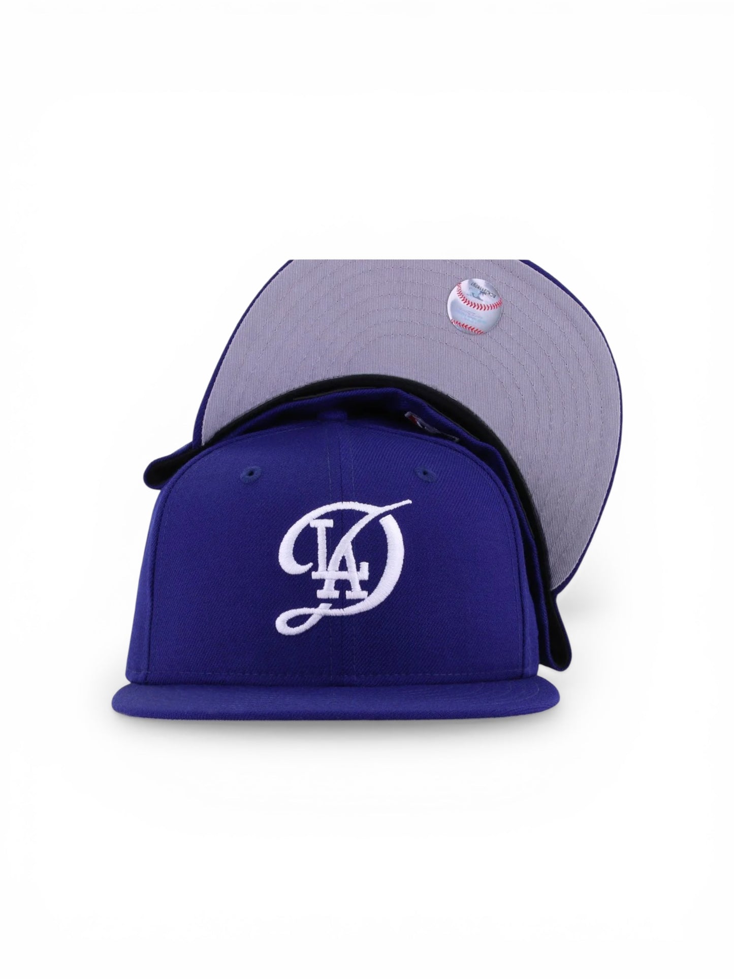 Los Angeles Dodgers Dark Royal Blue City Connect New Era 59Fifty Flat brim Cap