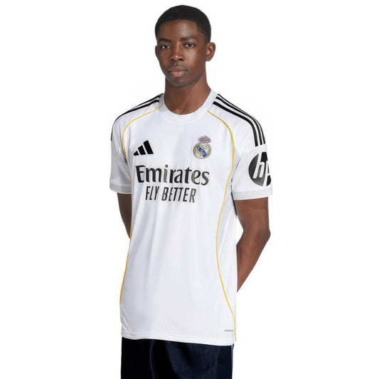 Camiseta de local del Real Madrid 25/26 para hombre afición