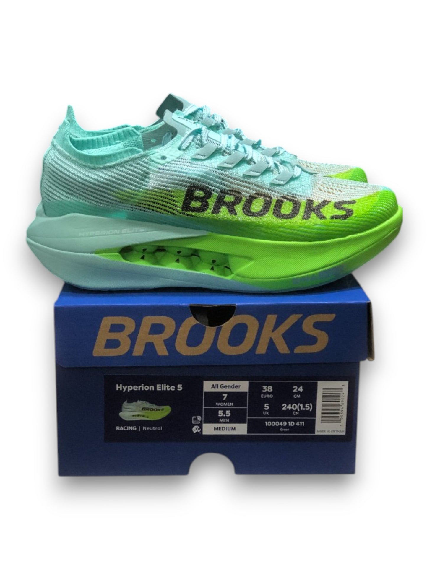 Brooks Hyperion Elite 5 Turquesa