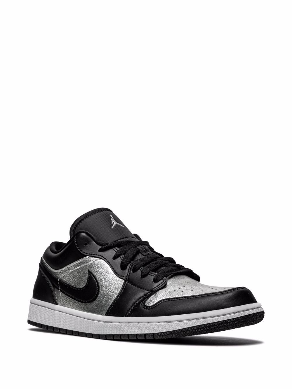 Jordan 1 Low "Black Metallic Silver"