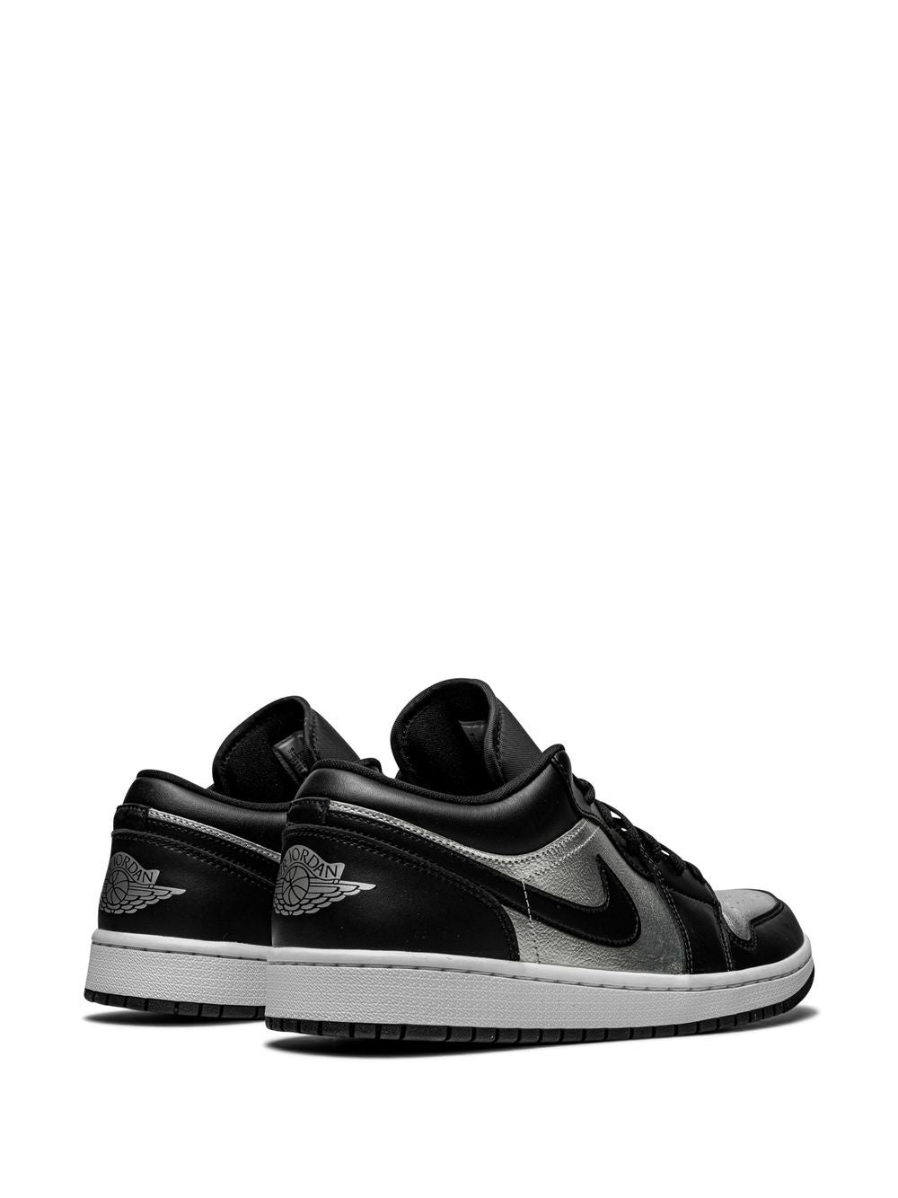 Jordan 1 Low "Black Metallic Silver"