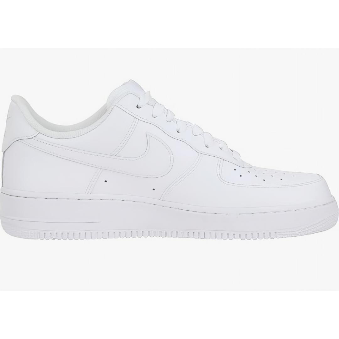 Nike Air force one low top sneakers white unisex wide