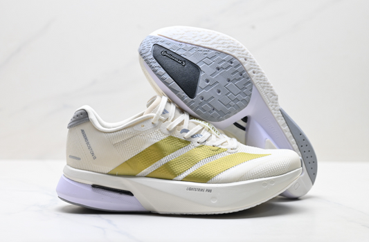 Adizero Boston 13 gold running