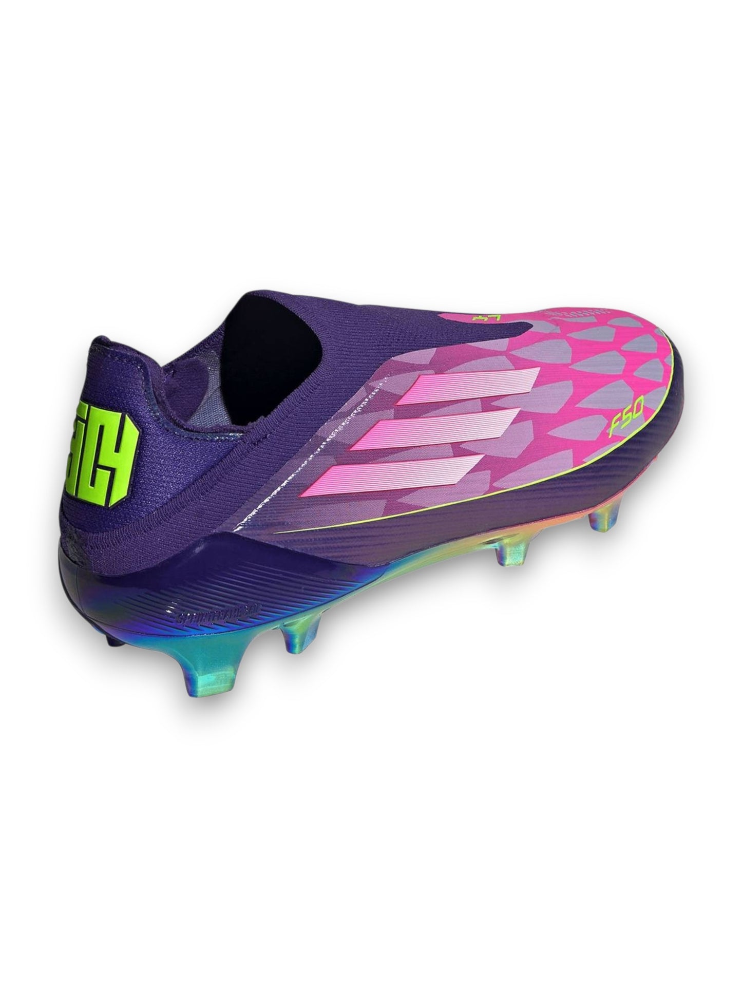 Tacos de Fútbol F50 Elite FG Lamine Yamal sin agujetas para Terreno Firme