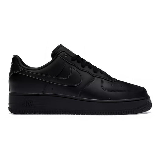 Nike Air force one low top sneakers Black unisex wide