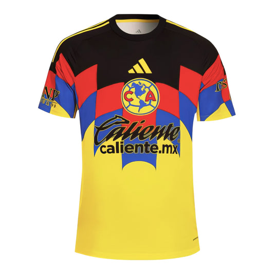 Jersey America FC stadium local 25/26 para hombre version afición, incluye Pin coleccionable