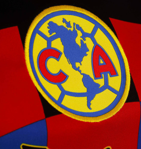 Jersey America FC stadium local 25/26 para hombre version afición, incluye Pin coleccionable