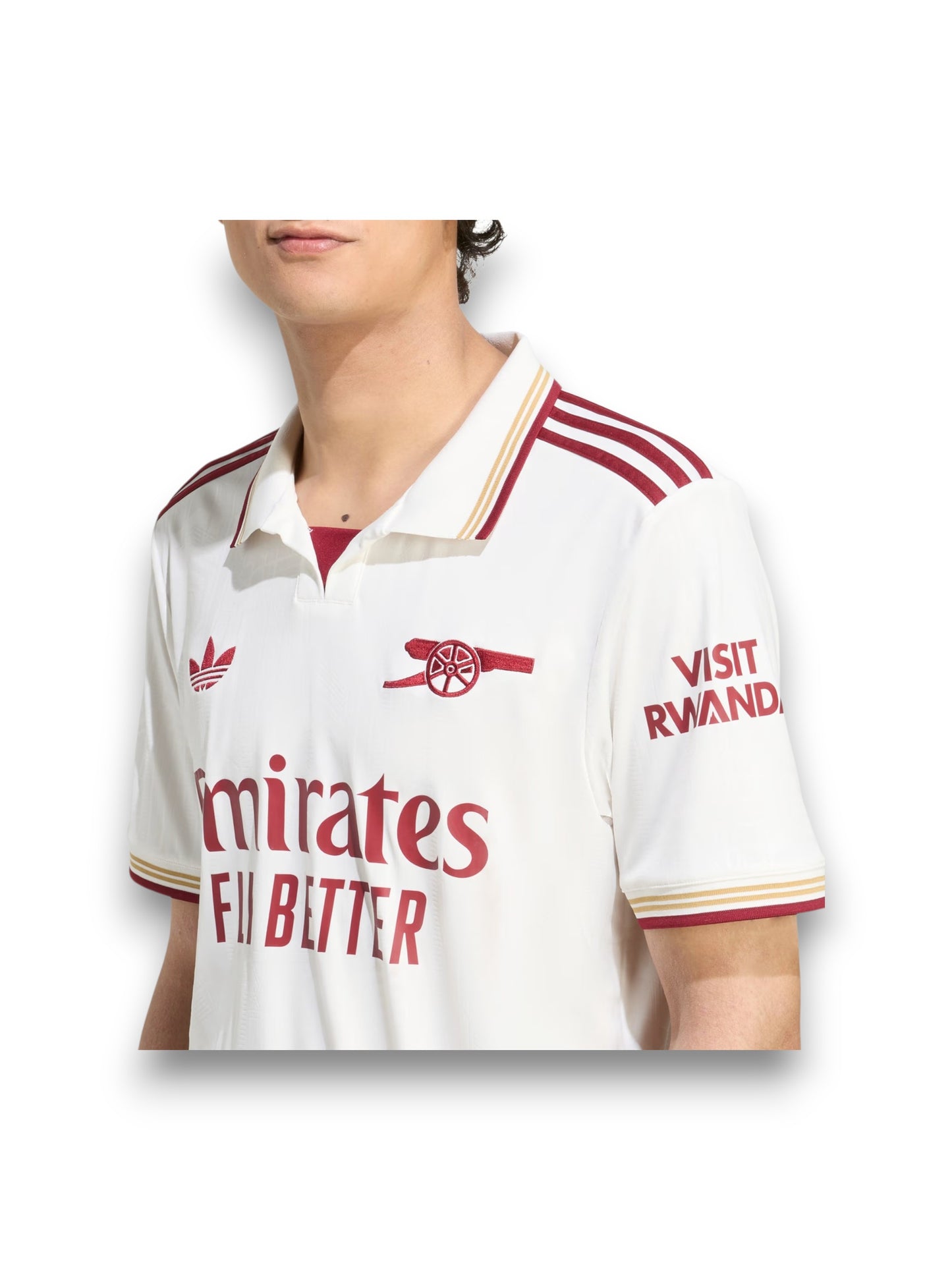 Jersey Arsenal Visitante 3ra Aficionado Para Caballero 25/26