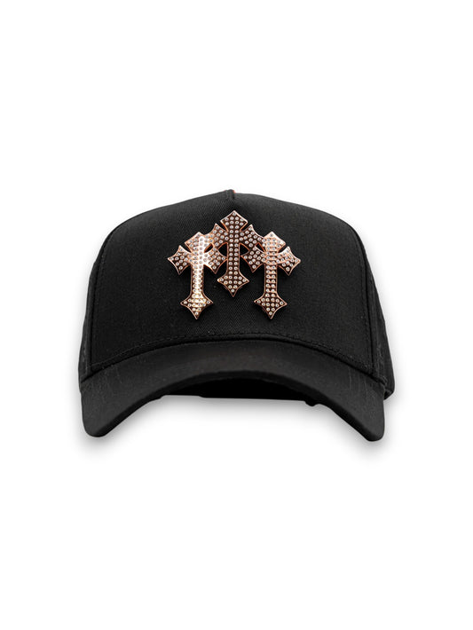 EL BARBAS HATS // CHROME ROSE GOLD