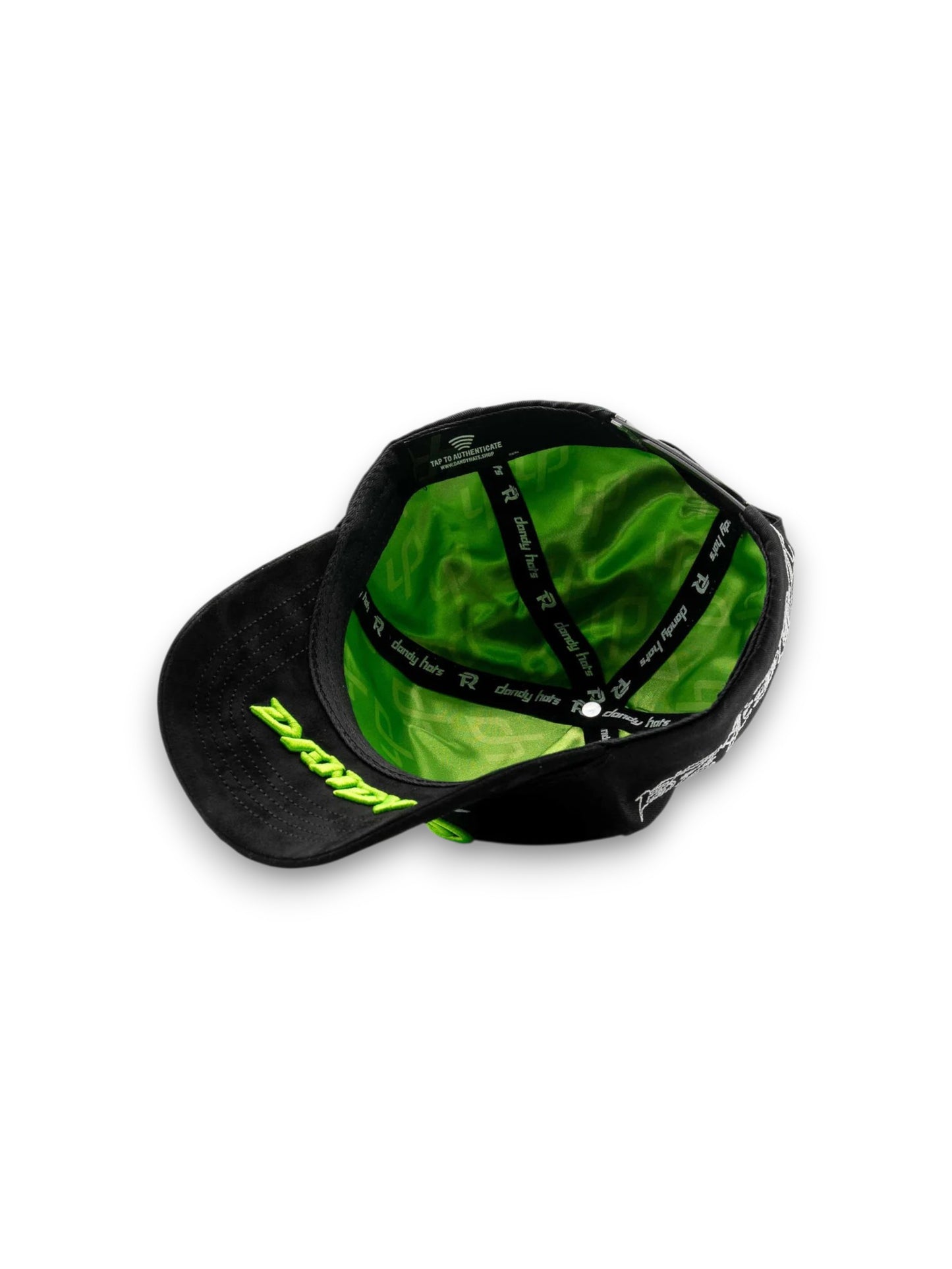 GORRA DANDY HANTS X FUERZA REGIDA // PERO NO TE ENAMORES P.N.T.E (GLOW IN THE DARK)