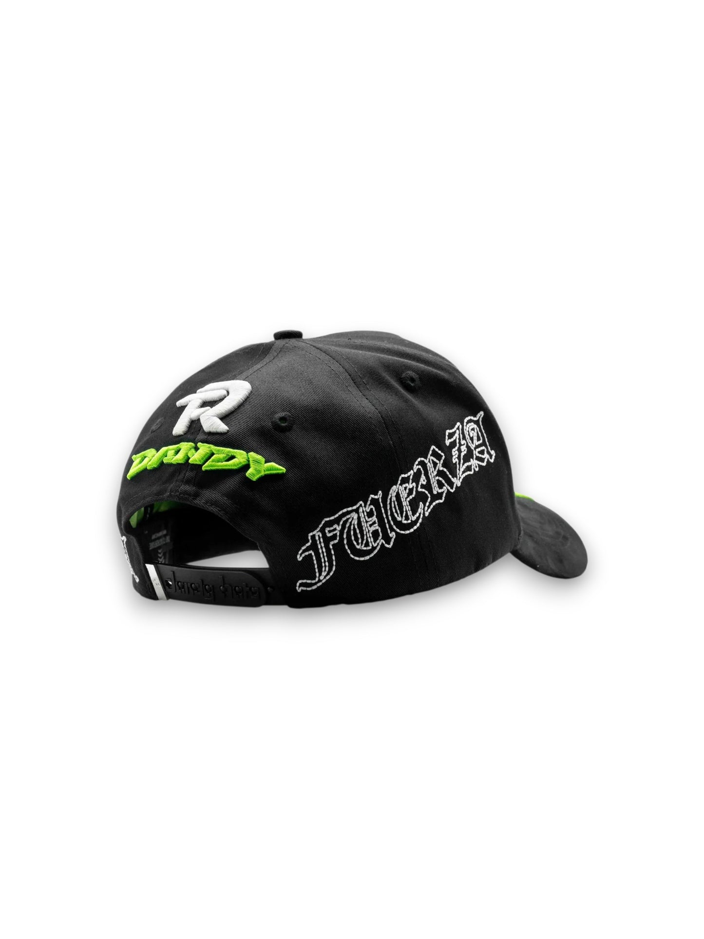 GORRA DANDY HANTS X FUERZA REGIDA // PERO NO TE ENAMORES P.N.T.E (GLOW IN THE DARK)