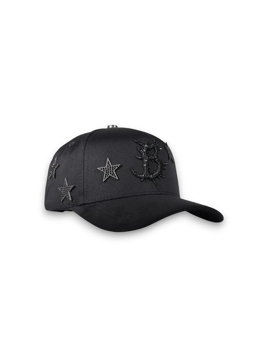 EL BARBAS HATS // DARK NEBULA BLK