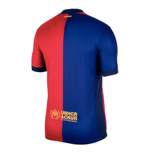 Camiseta de futbol Barcelona FC Home Stadium para hombre ,Athletic fit, Dry-Fit, Blue/Red/Gold