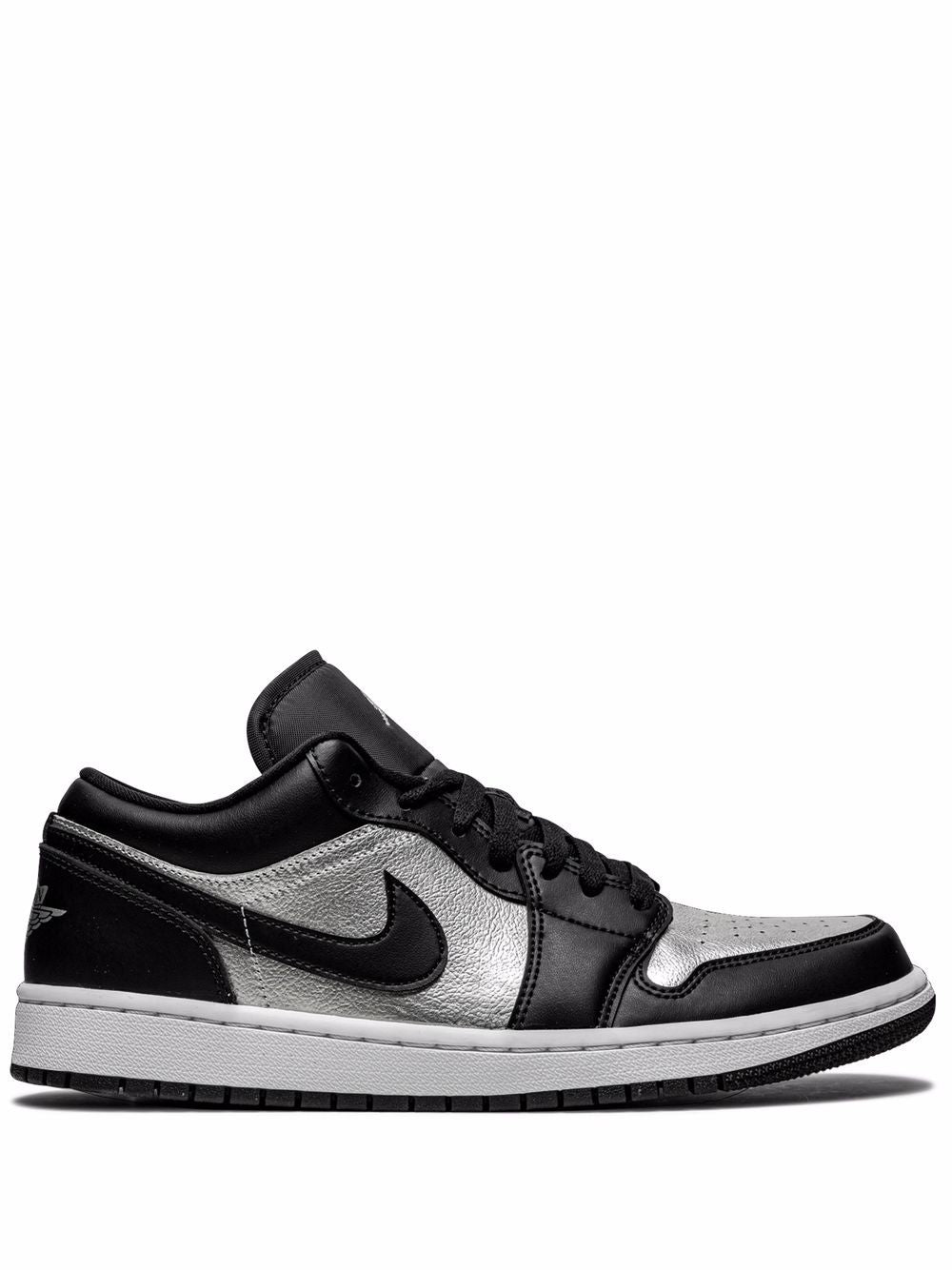 Jordan 1 Low "Black Metallic Silver"