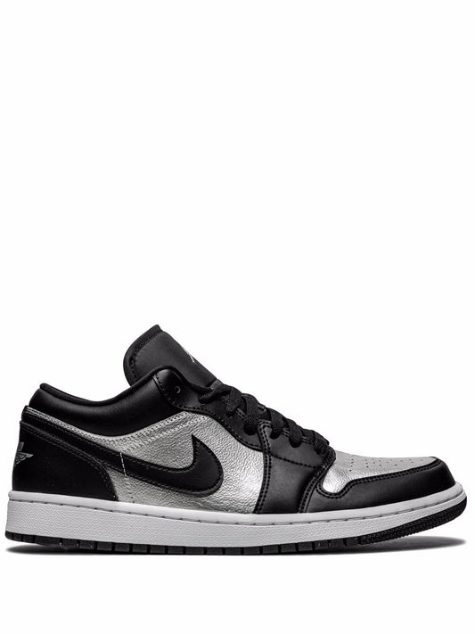 Jordan 1 Low "Black Metallic Silver"