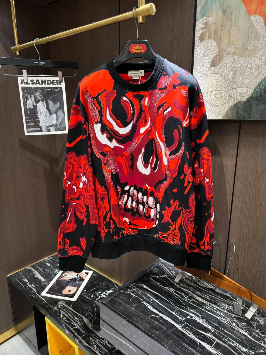 Sweatshirt  Alexander McQueen para hombre ghost fire