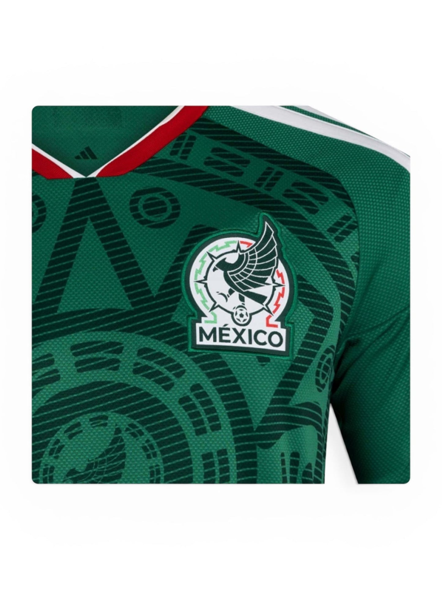 Jersey Adidas México Local 2026 / Versión Aficionado para Caballero