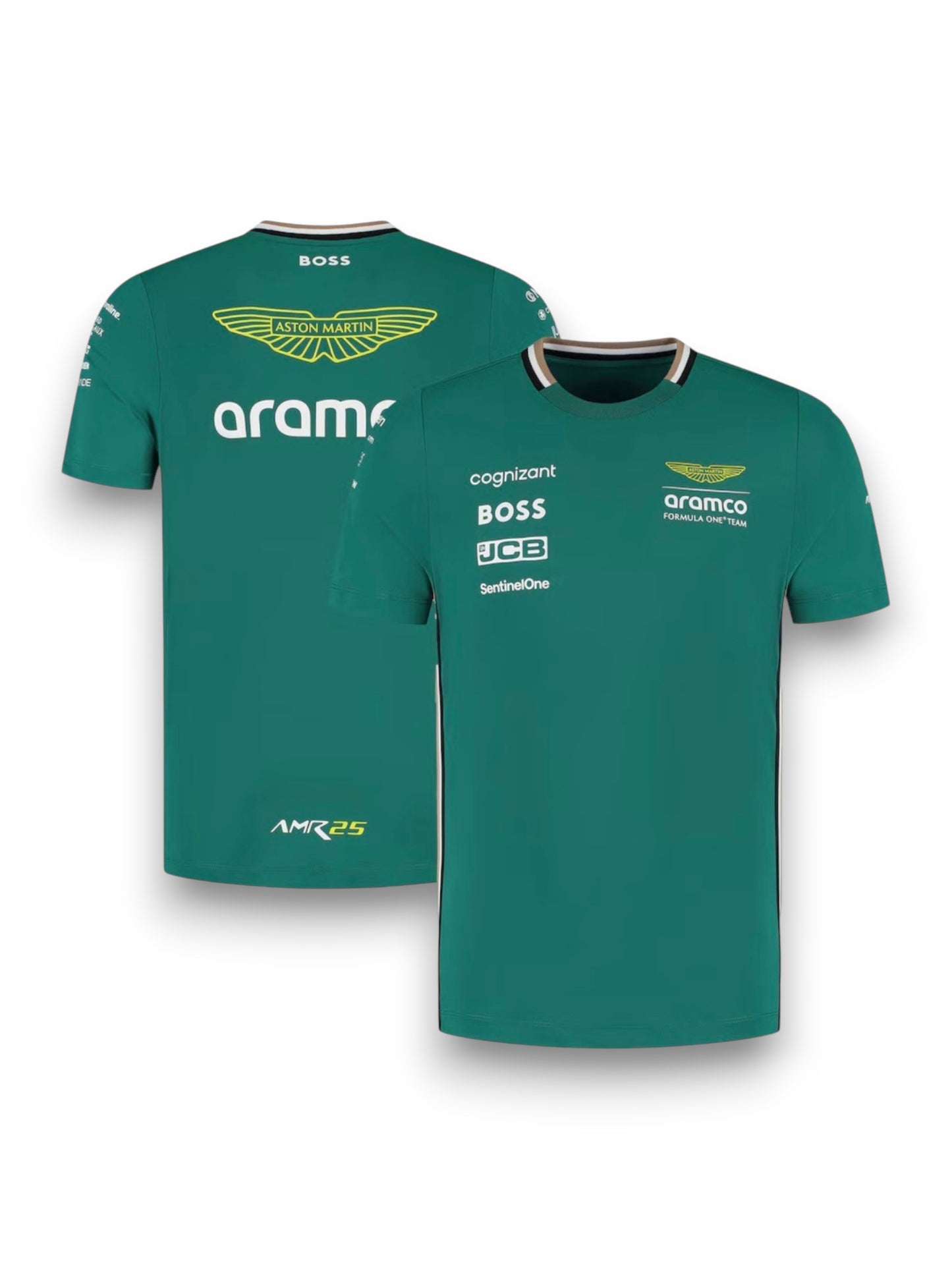 Playera Aston Martin Aramco F1 2025