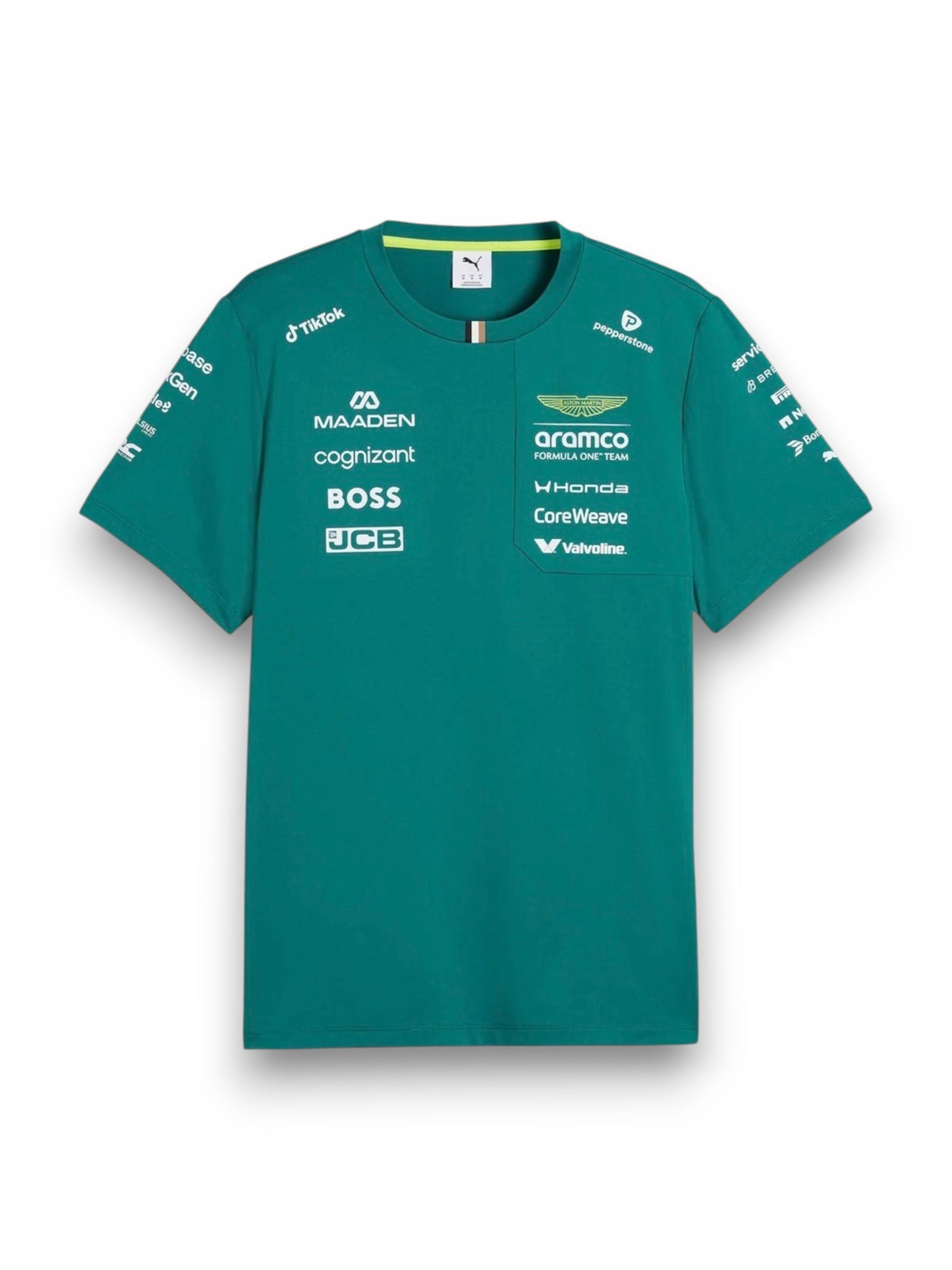 Playera Aston Martin Aramco F1 2026