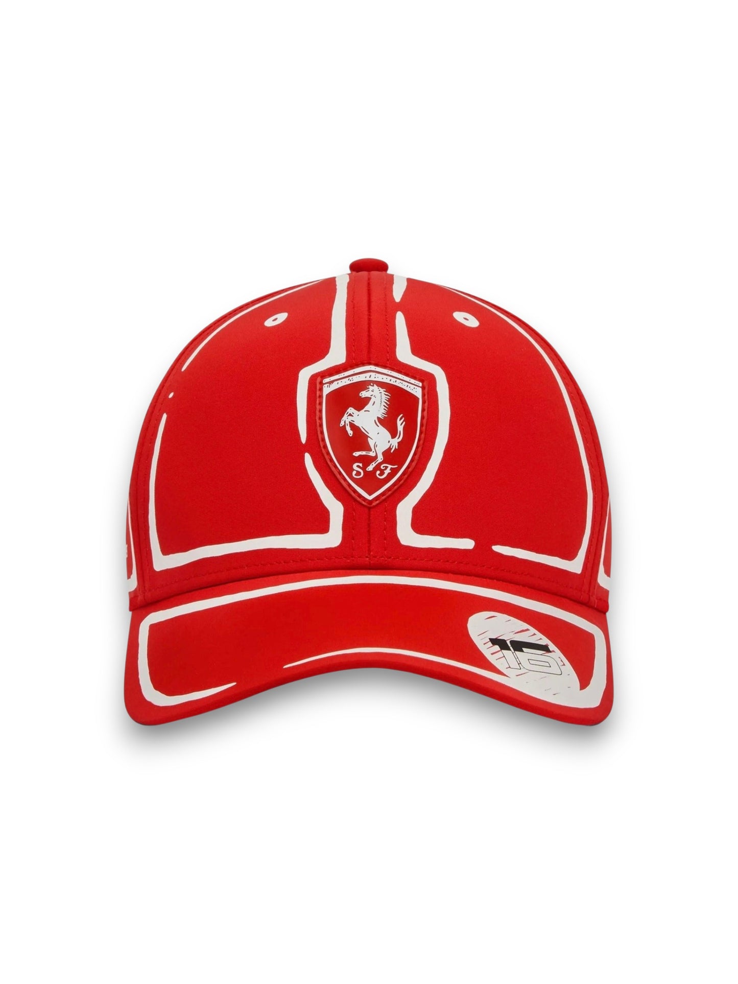 Gorra Scuderia Ferrari x Joshua Vides Las Vegas GP Edición Especial