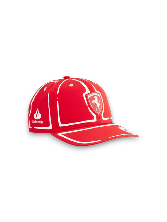 Gorra Scuderia Ferrari x Joshua Vides Las Vegas GP Edición Especial