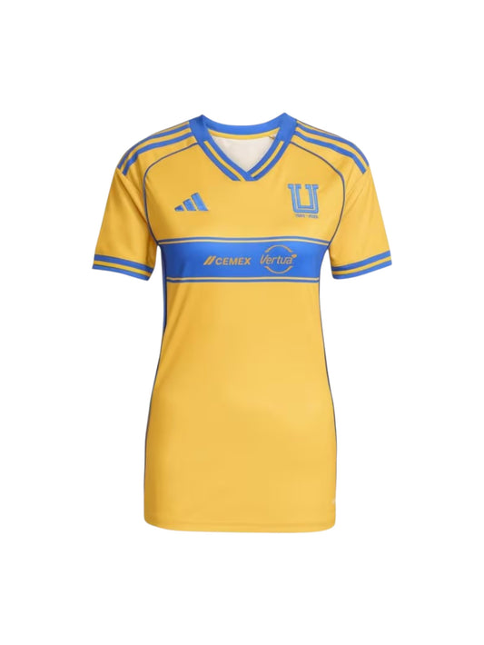 Jersey Adidas Tigres UANL Local 2025/26 / Para Dama