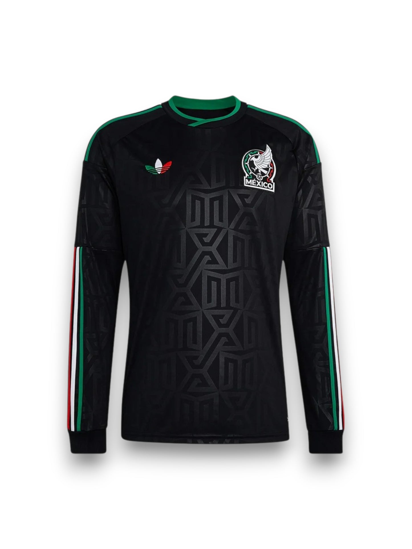 Jersey Adidas México 3ra Manga Larga 2026 / Versión Aficionado para Caballero