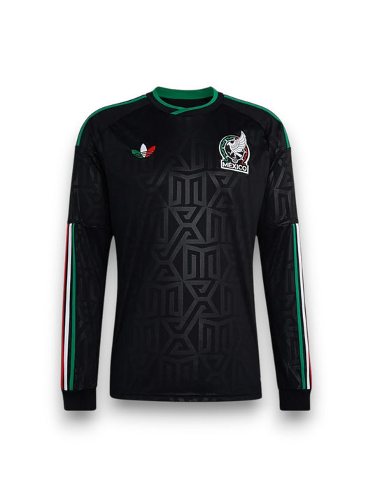 Jersey Adidas México 3ra Manga Larga 2026 / Versión Aficionado para Caballero