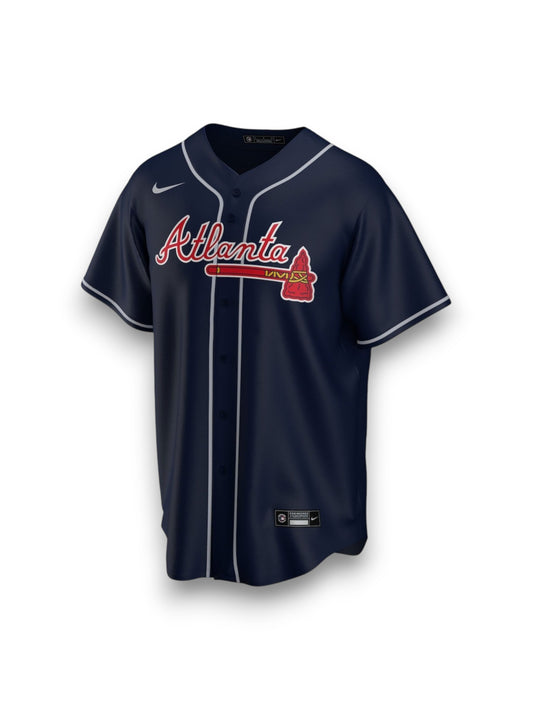 Jersey Nike Azul Marino Atlanta Braves Alternate MLB