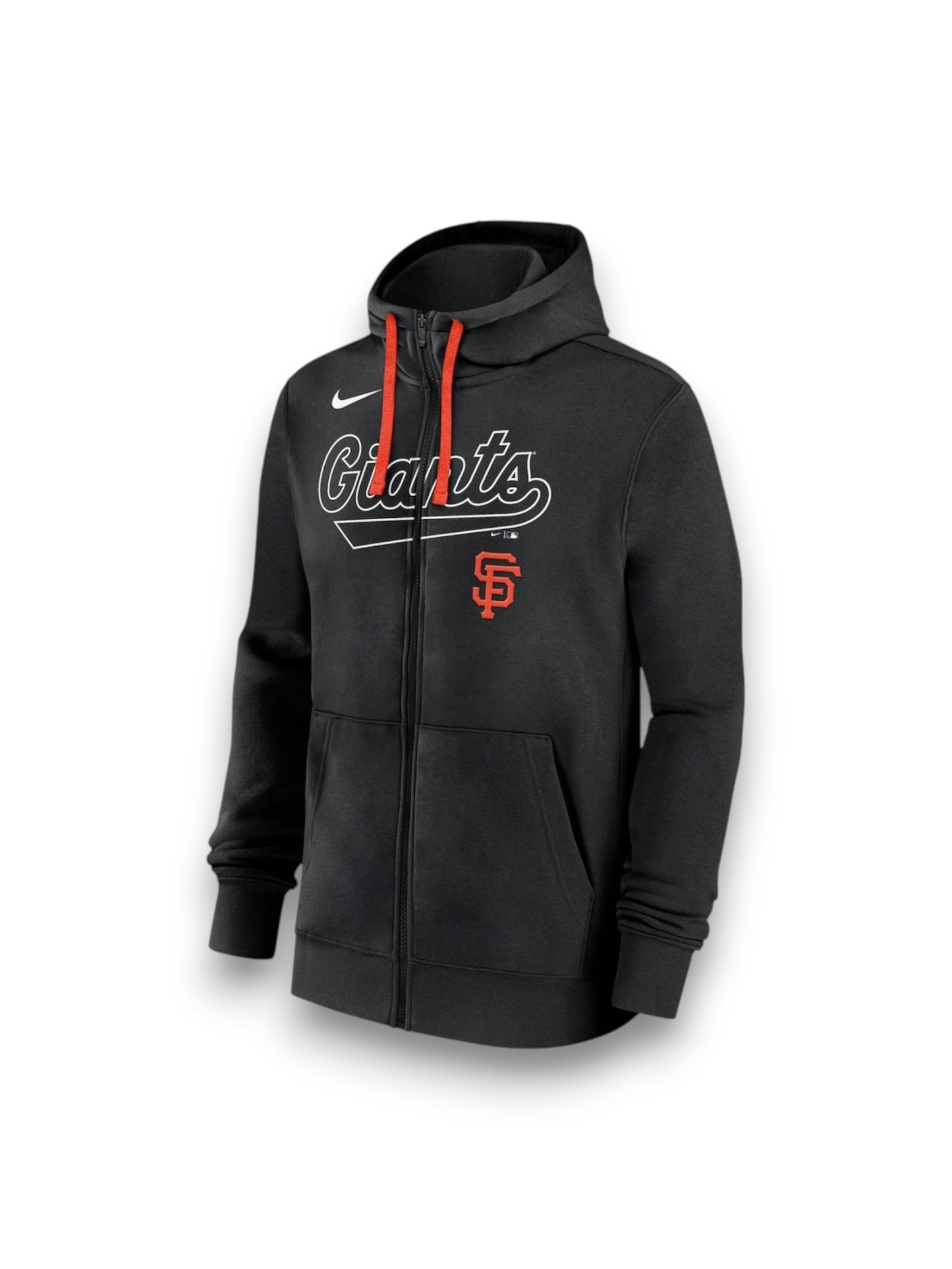 Sudadera Negra Nike San Francisco Giants Knockout Script Full-Zip