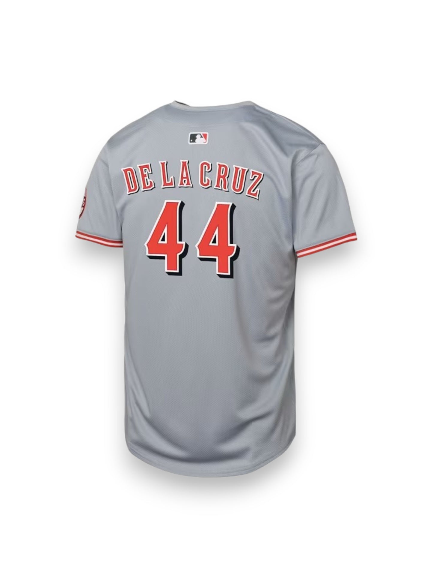 Jersey Nike Gris Elly De La Cruz Cincinnati Reds Youth Limited