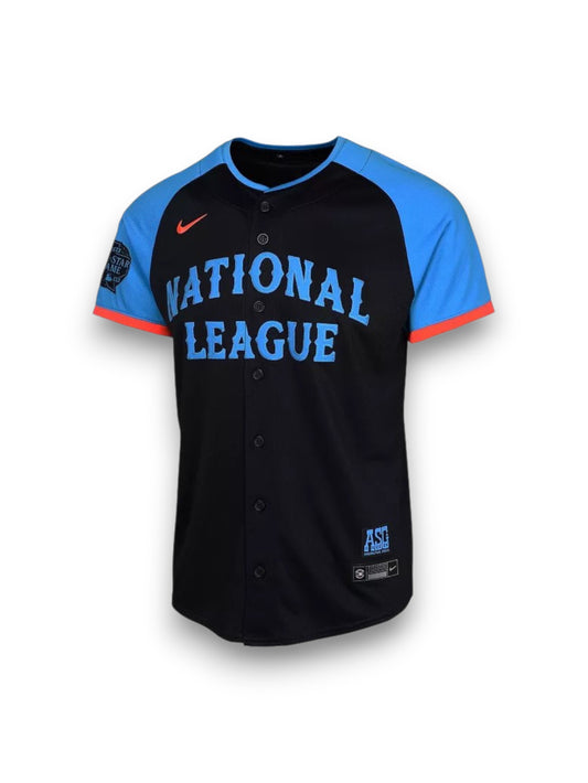 Jersey Nike Negra/Azul-Cielo MLB All-Star Game 2024 National League
