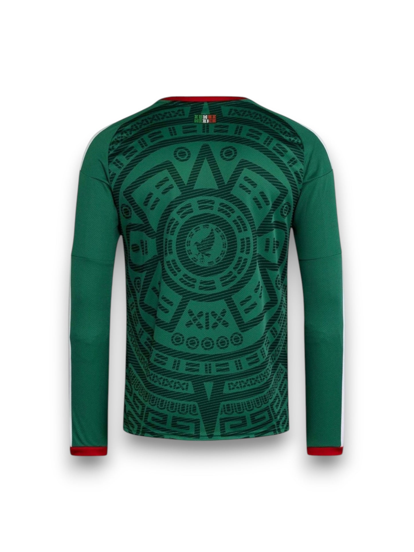 Jersey Adidas México Local Manga Larga 2026 / Versión Aficionado para Caballero