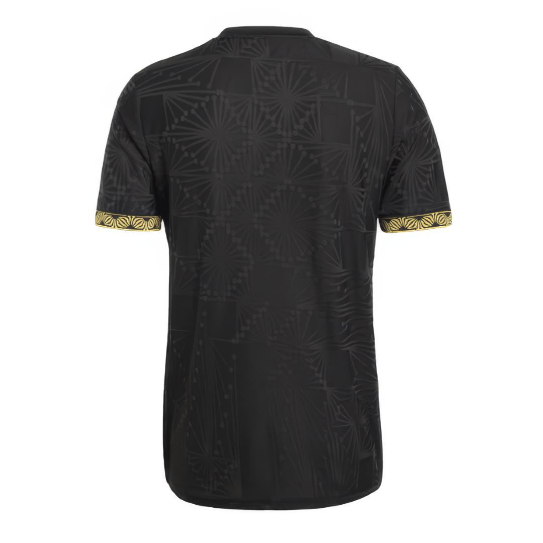 Camiseta de  Futbol seleccion Mexico Black/Gold 2025, para hombre, Regular fit