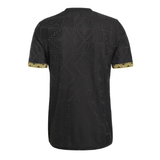 Camiseta de  Futbol seleccion Mexico Black/Gold 2025, para hombre, Regular fit