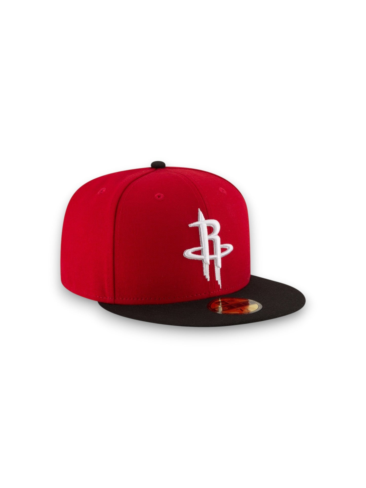 Gorra ajustada Houston Rockets New Era Official Team Color 2Tone 59FIFTY - Rojo/Negro