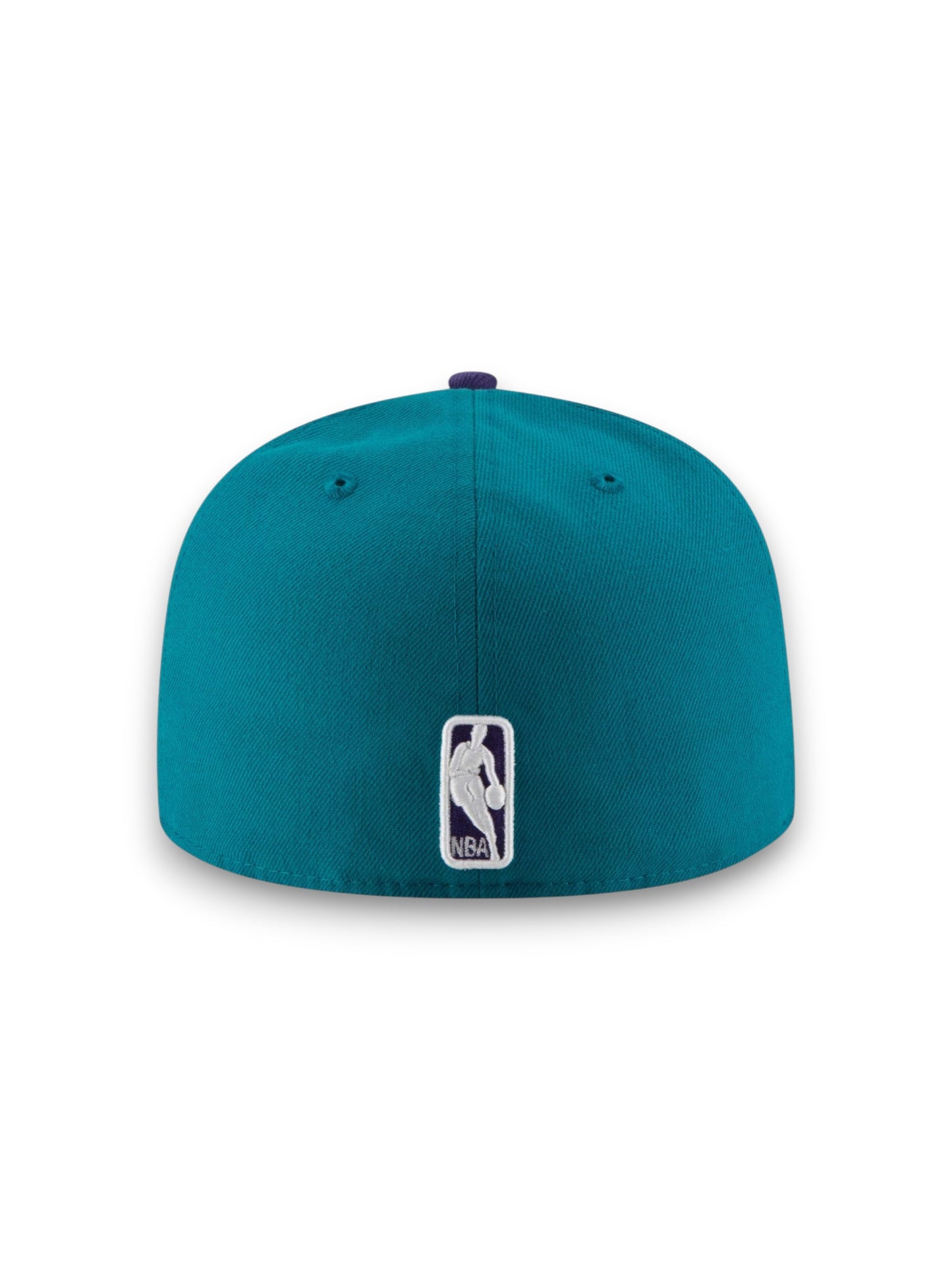 Charlotte Hornets New Era Official Team Color 2Tone 59FIFTY Gorra ajustada - Verde azulado/Morado