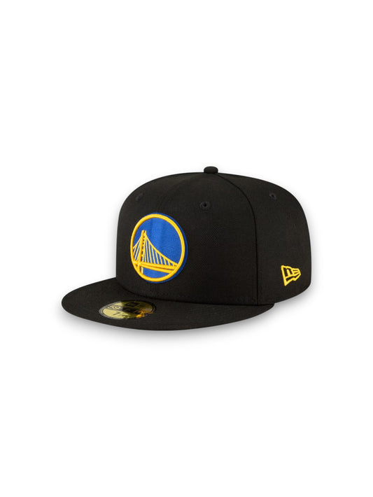 Gorra ajustada Golden State Warriors 59FIFTY de New Era - Negro