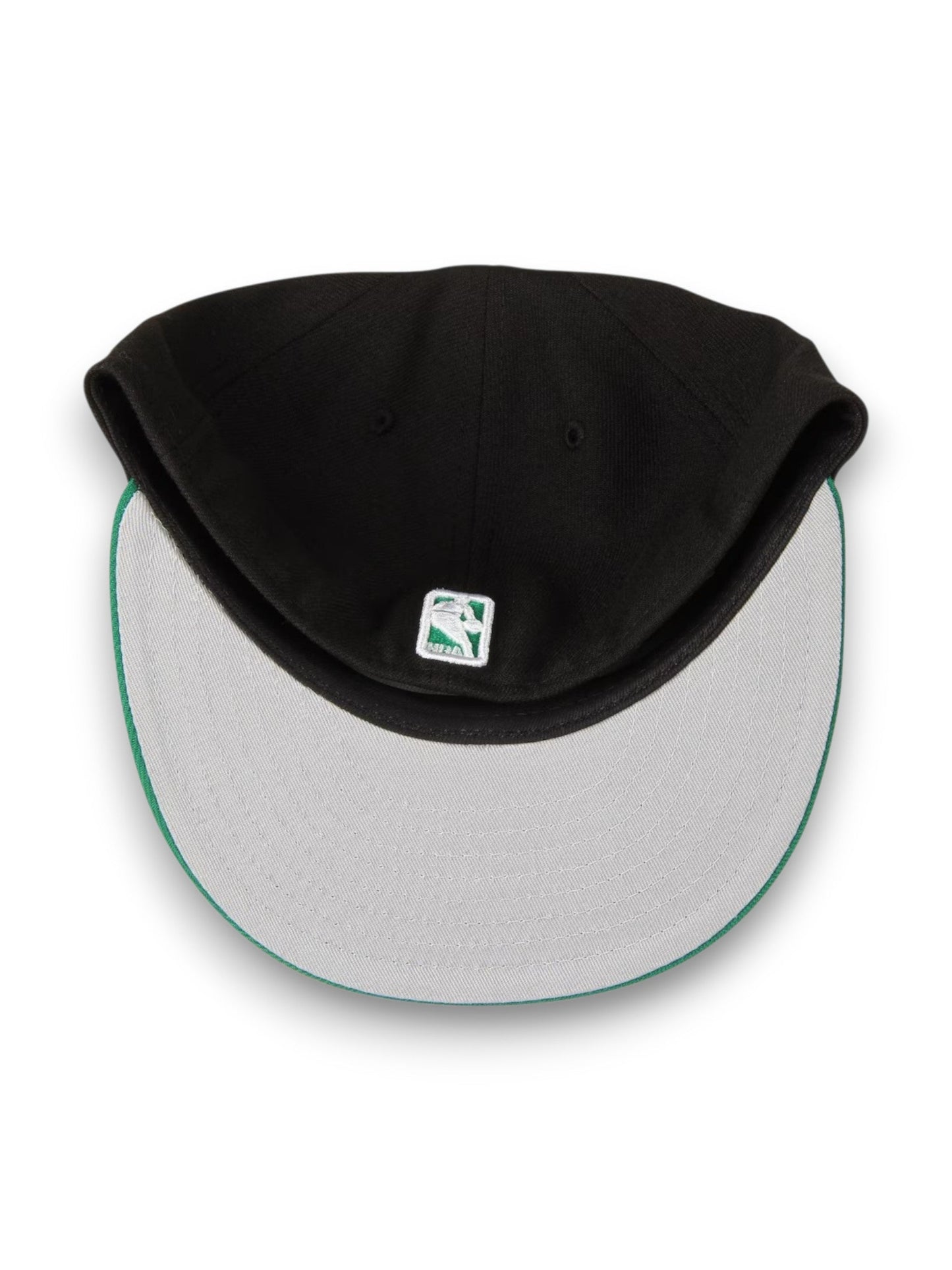 Gorra ajustada Boston Celtics New Era Official Team Color 2Tone 59FIFTY - Negro/Ve