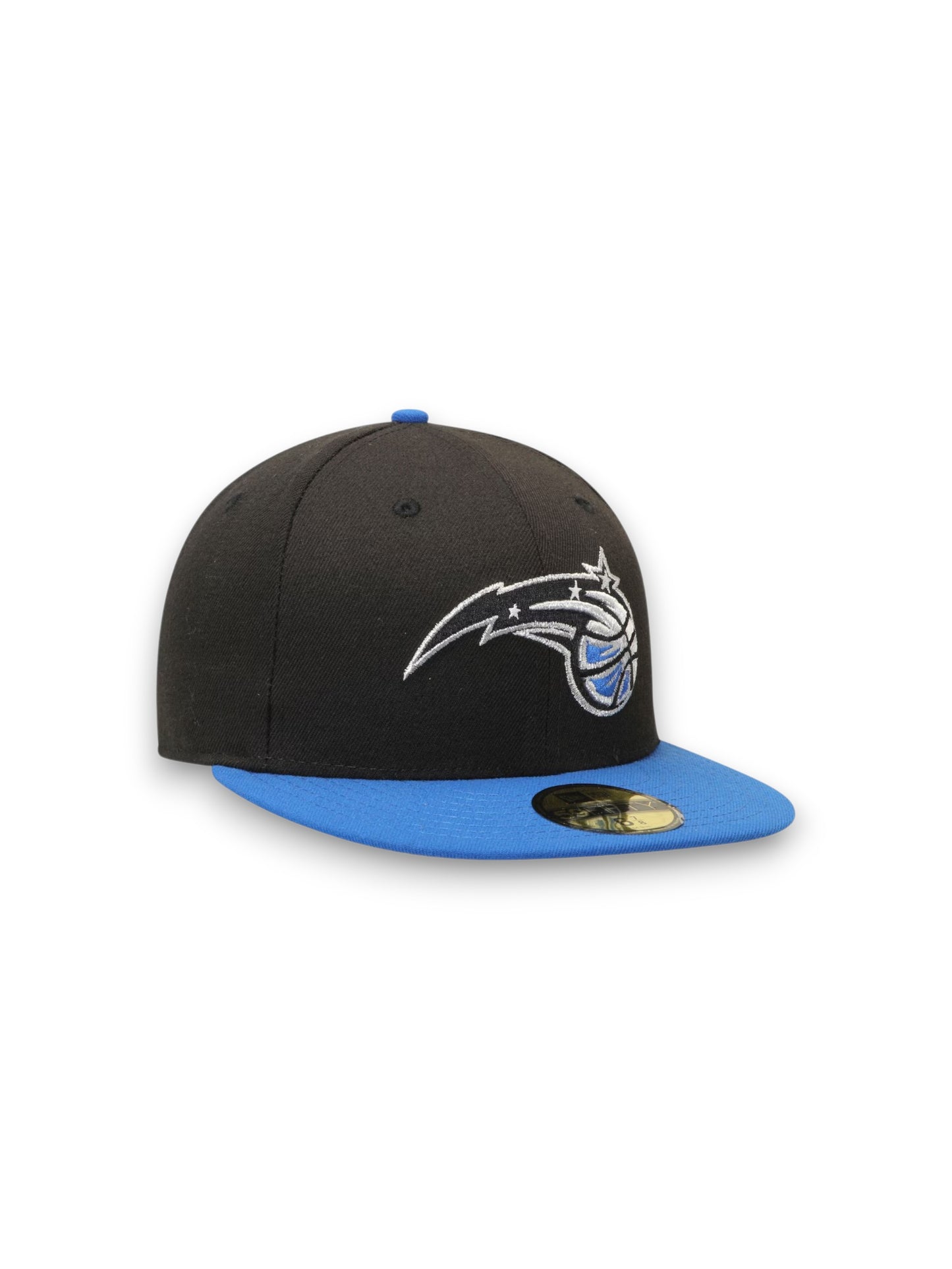 Gorro ajustado 59FIFTY de Orlando Magic New Era Official Team Color 2Tone - Negro/Azul