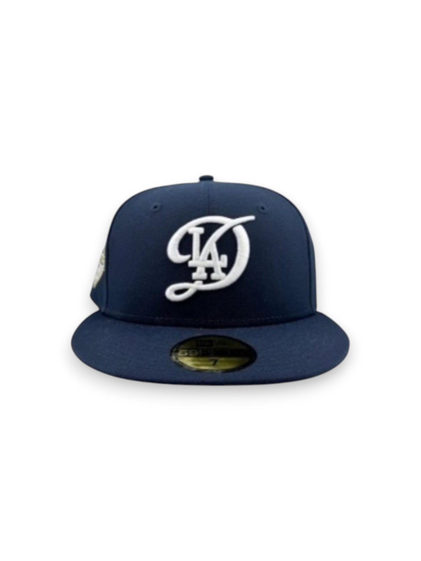 Los Angeles Dodgers Blue with Royal Connect Logo Grey UV New Era 59FIFTY Fitted Hat in Chattanooga, TN