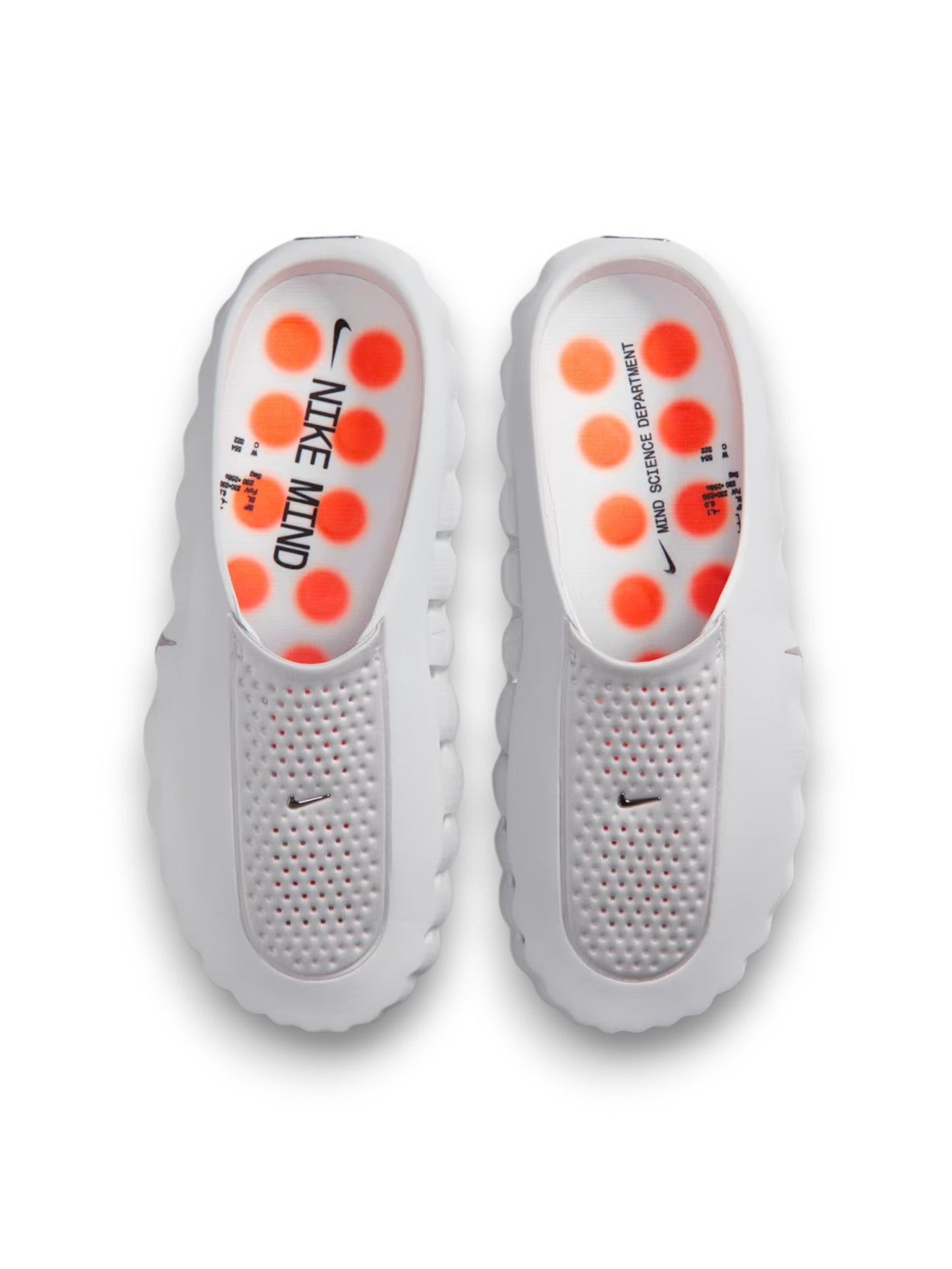Nike Mind 001 Pregame Mules Grises