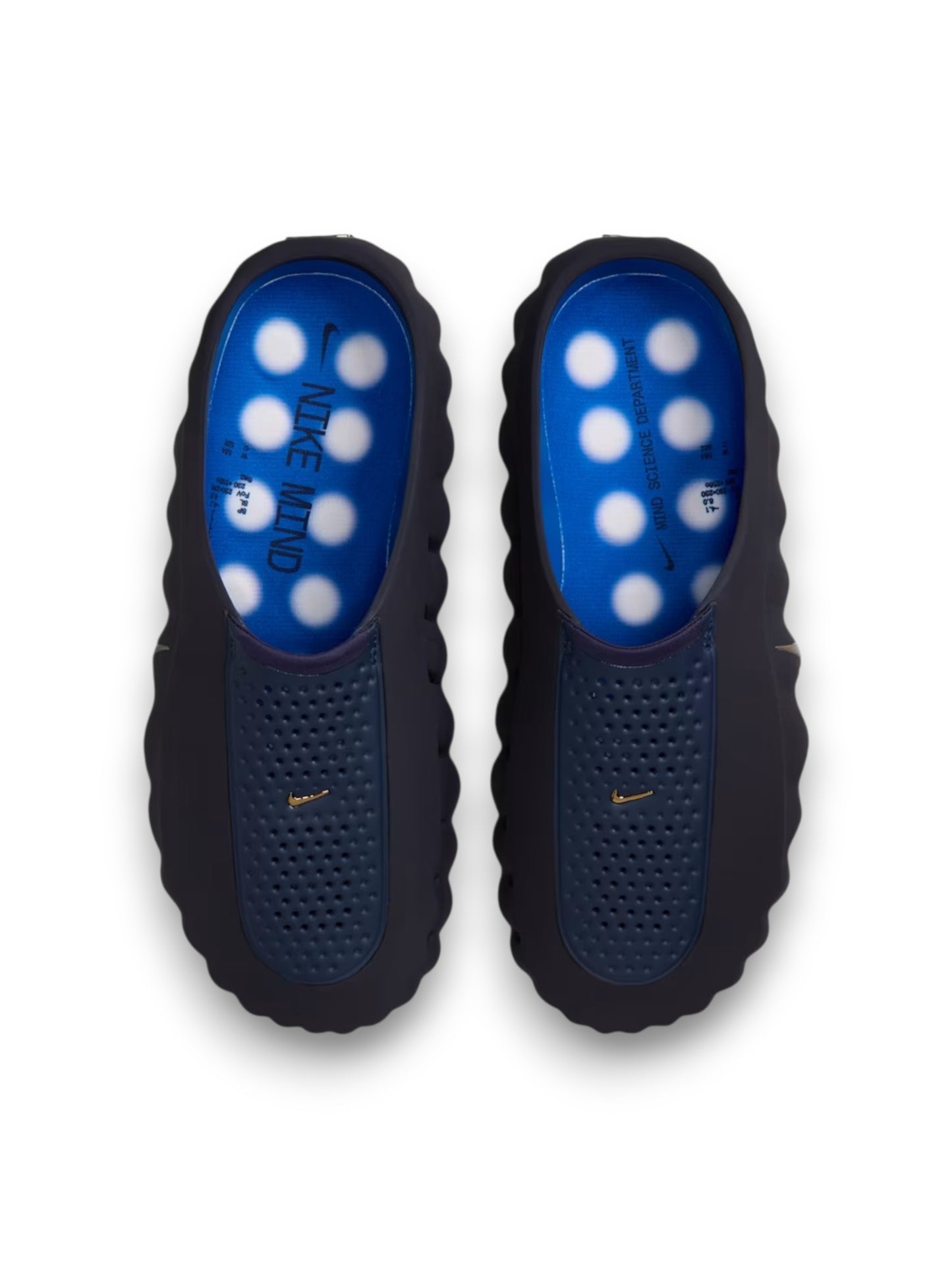 Nike Mind 001 Pregame Mules Negro/Azul