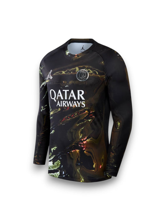 Jersey Paris Saint-Germain 3ra Versión Aficionado Manga Larga Para Caballero 25/26