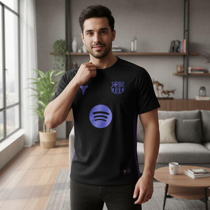 Camiseta Segunda Equipación FC Barcelona x Kobe Bryant 25/26 aficion